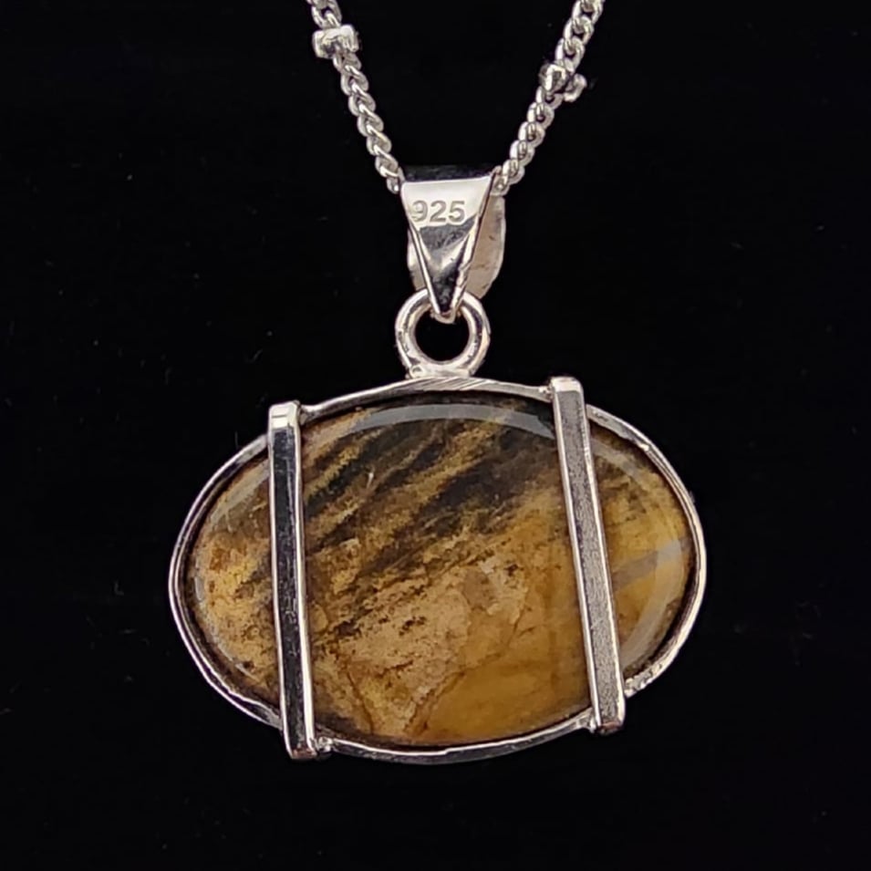 Image of Nellite Sterling Harvest Pumpkin Pendant
