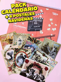 Image 1 of PACK AHORRO CALENDARIO +  8 POSTALES NAVIDEÑA 