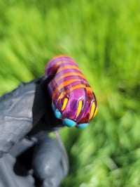 Image 7 of Plum Sunset Paw Bean Pendant