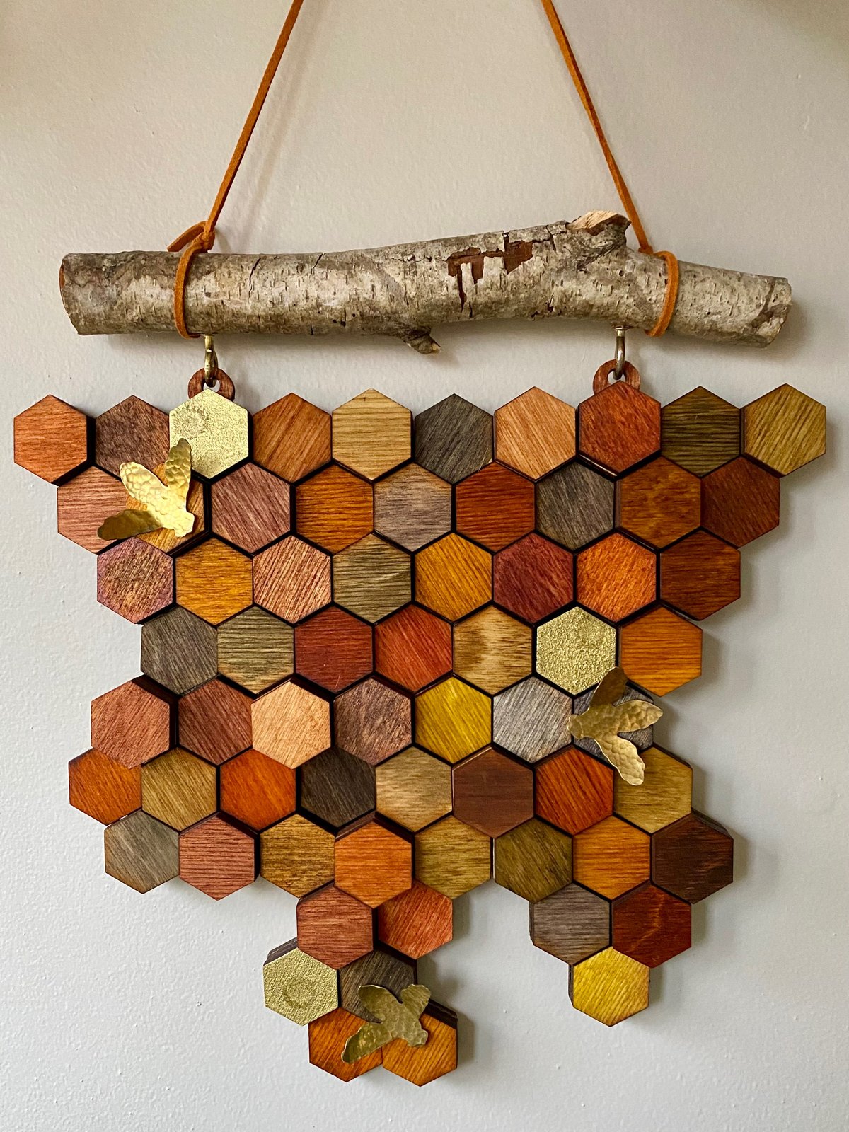 Image of Wooden Honeycomb A
