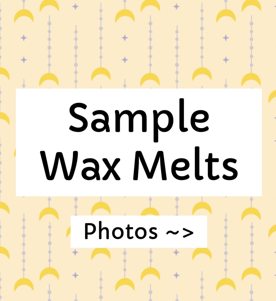 Image of Sample Wax Melts.