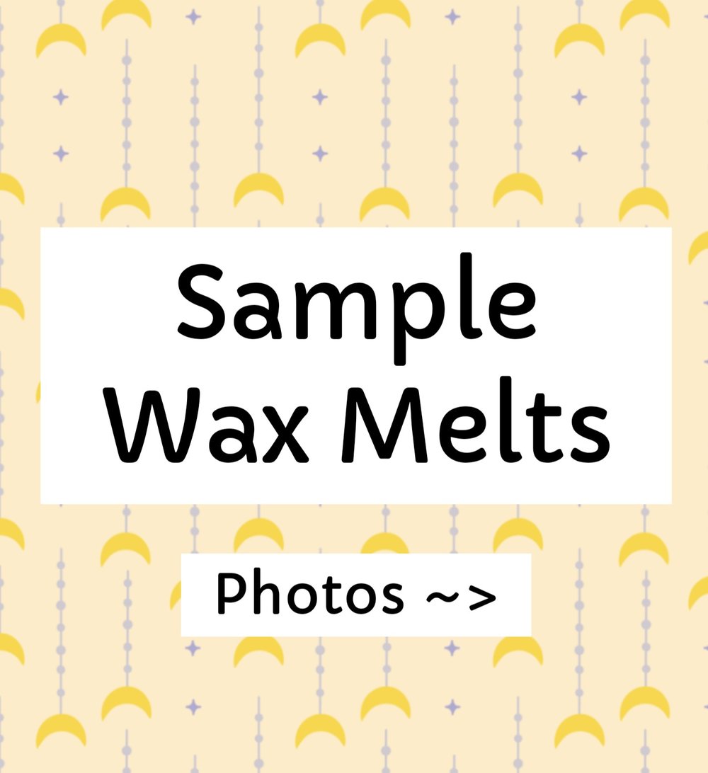 Image of Sample Wax Melts.