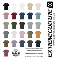 Image 5 of Extreme Culture® - faded pink - Since 2005 logo - “your Cirlce” handprinted 