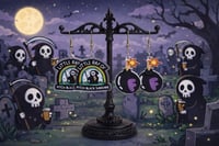 Image 1 of Quirky Cartoon Earrings 