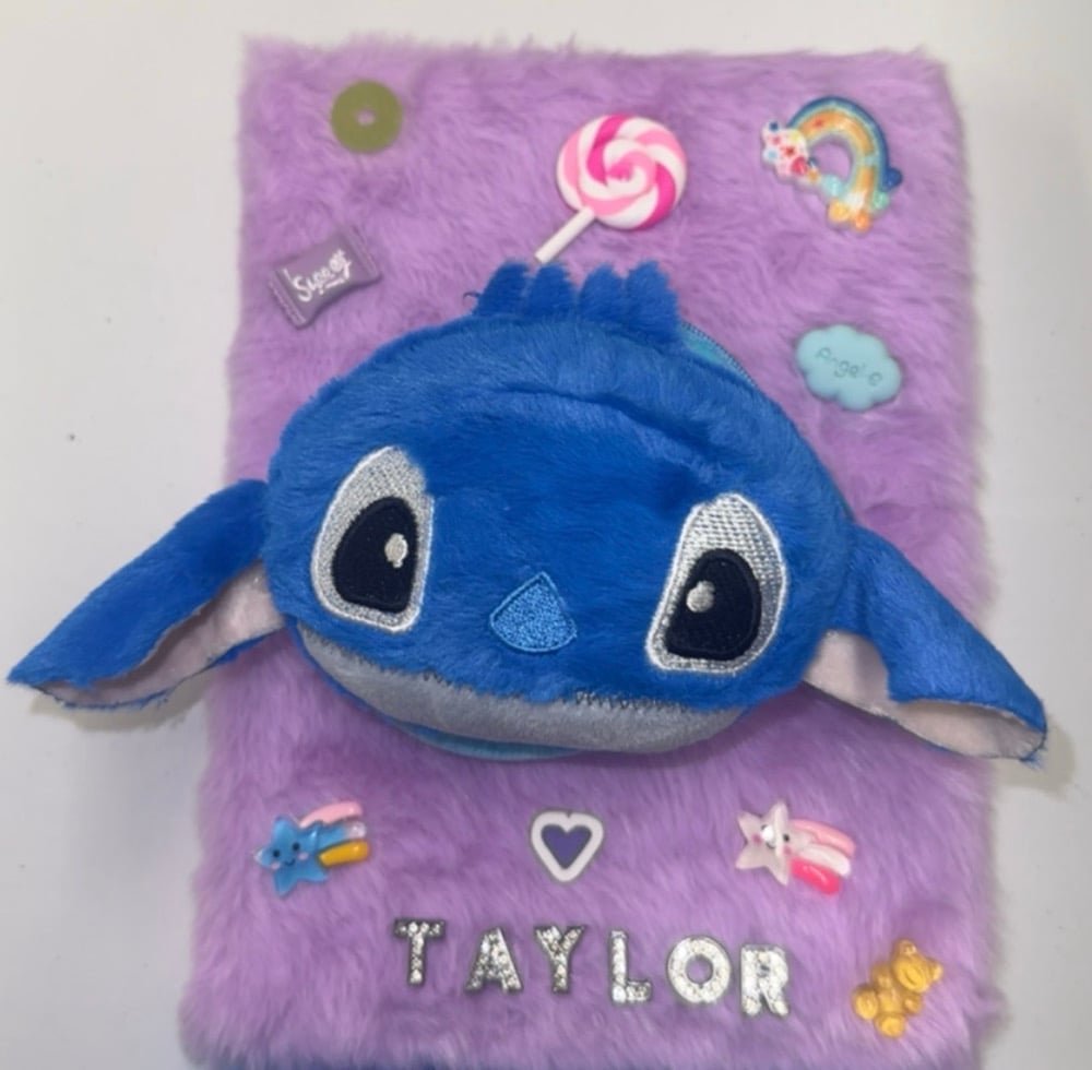Image of Stitch Custom notebooks 