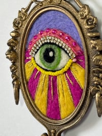 Image 2 of Mystic Eye - magenta/yellow/periwinkle