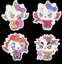 killer kitties sticker pack