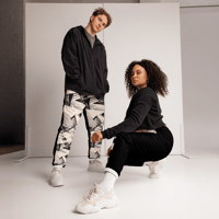 Image 5 of  BLK/WHT COLOR PANTS (UNISEX)