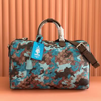 Image 1 of GG Camouflage Boston Bag