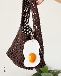 Image 3 of Bag charm + Worry stone | Huevito