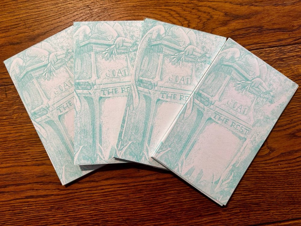 Gravestone Memo Pad