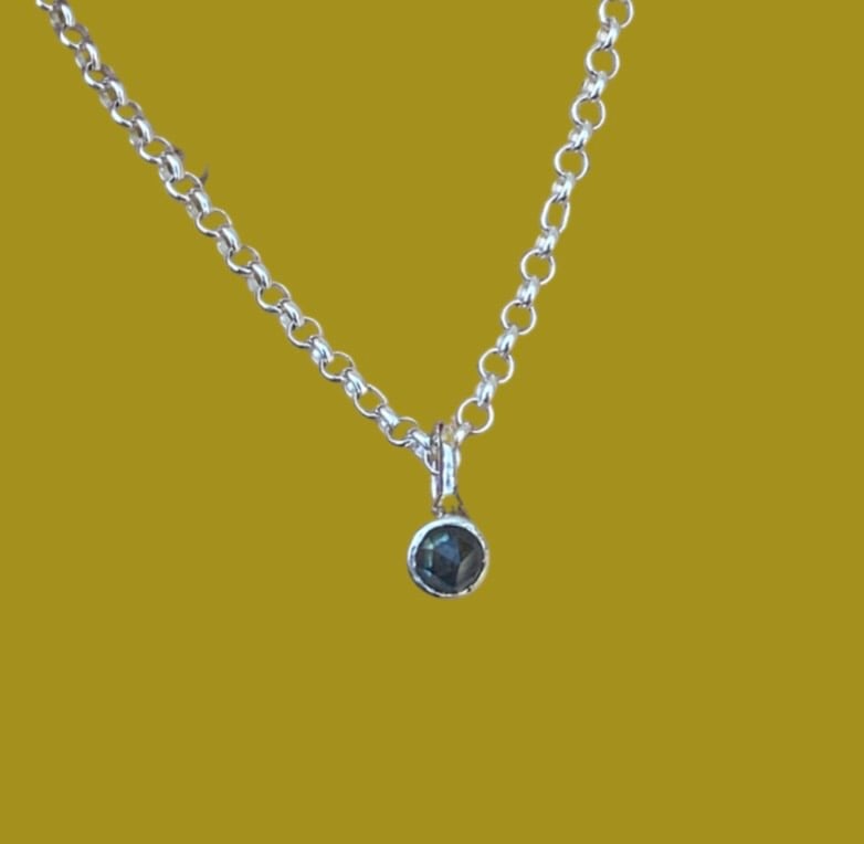 Image of Itty Bitty Birthstone Necklace 