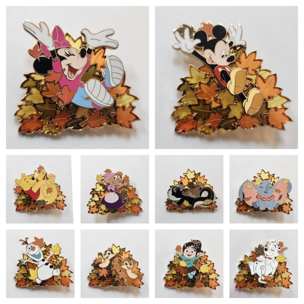 Image of Disney DSSH Fall Leaves Pin LE 400