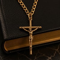 Image 1 of Crucifix Necklace 