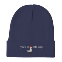 Image 4 of LITTLE GULL - Embroidered Beanie