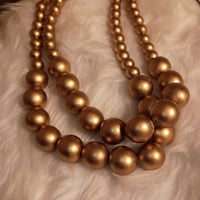 Image 3 of GABRIELLE GOLD NECKLACE 