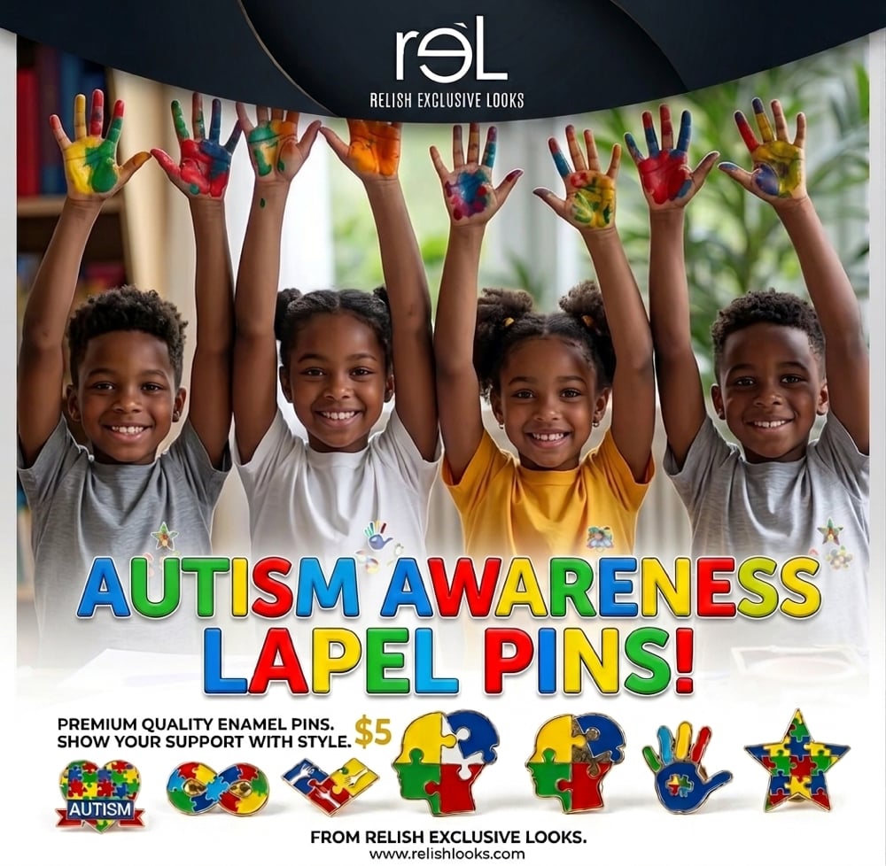 Image of Autism Awareness Lapel Pin