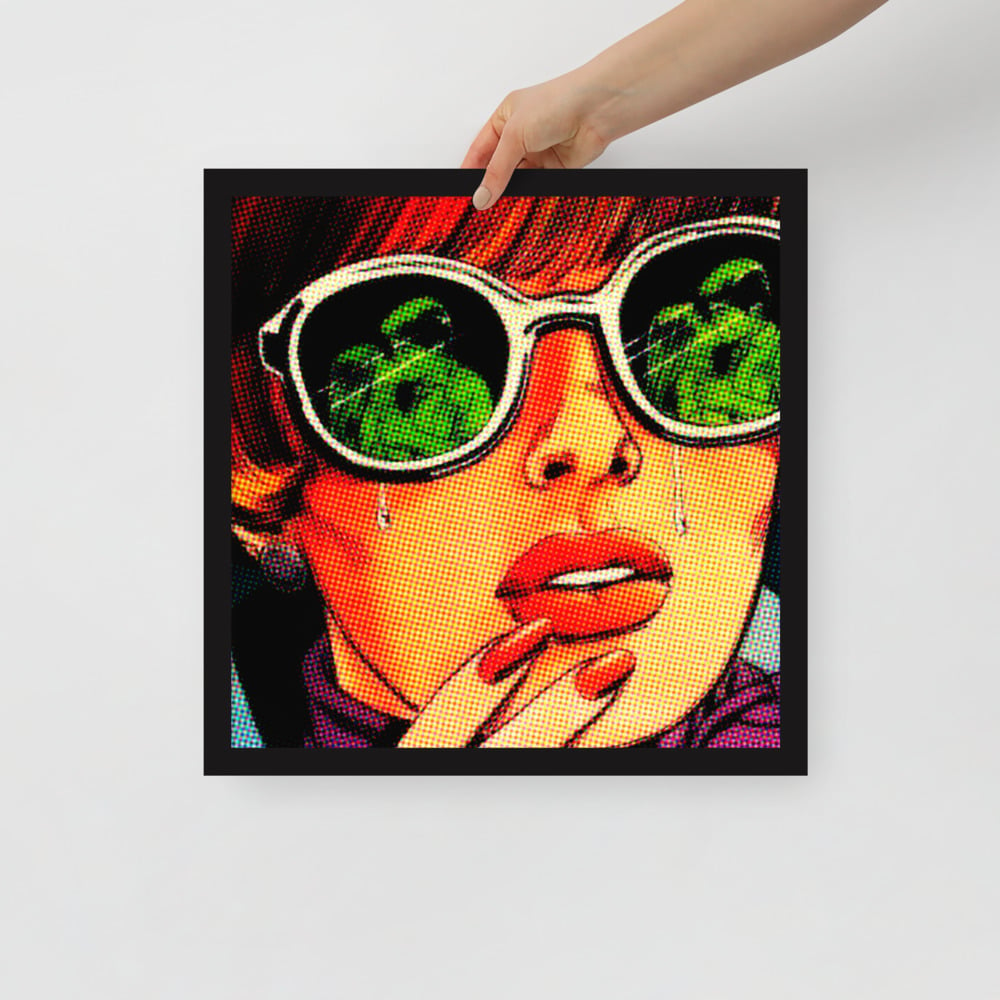 Brarbara - Framed photo paper poster