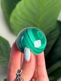 Image 4 of HIGH QUALITY MALACHITE SPHERE D