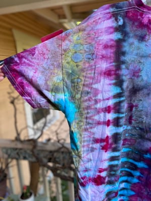 Image of 3XL Party At Your Own Pace Rain Tie Dye Shirt 4