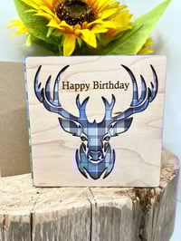Image 1 of Stag Birthday Card