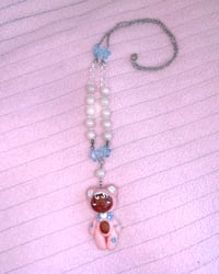 Image 1 of macaron necklace - Polka