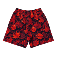Image 2 of Maple Leaf Unisex Athletic Shorts