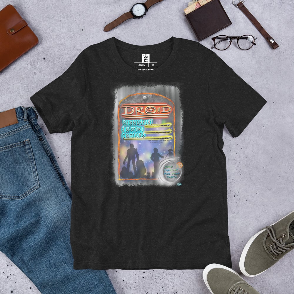 Droid Repair Shop Unisex t-shirt