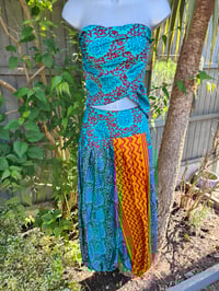 Image 1 of Milan hareem trousers with matching head scarf upto 14 uk