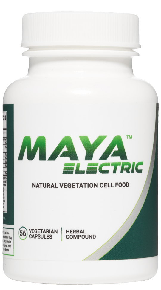 MAYA ELECTRIC CELL FOOD. Energy. Hemoglobin. Purifier. Calcium. Oxygen. Sickle Cell.