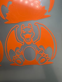charizard sitting decal