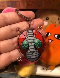 Image 4 of Kamen rider& Ultraman keychain