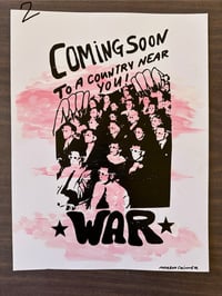 Image 2 of WAR Screen Prints