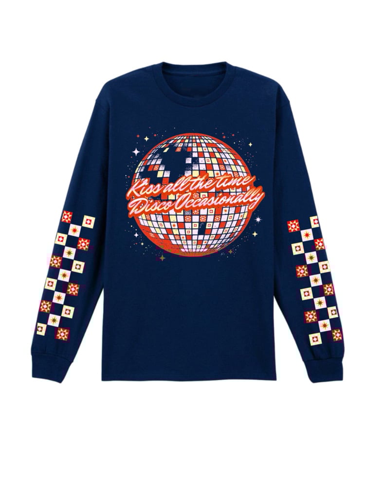 Image of Kiss all the time disco occasionally long sleeve tee/jumper