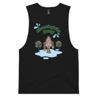 Image 1 of Cleaning The Bong Men’s drop arm tank top