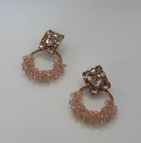 Image 7 of Beaded diamond earring