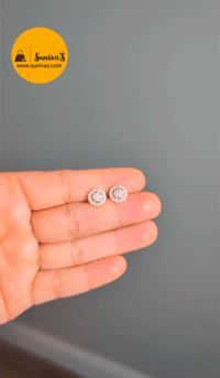 Image 2 of ADS2035-American Diamond Studs