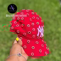 Image 2 of Red Jewel Hat