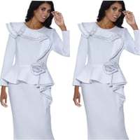 Image 3 of Bling peplum dress