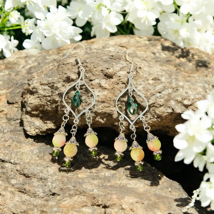 Image of Silver Dangle Earrings