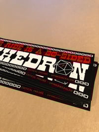 Image 4 of Polyhedron - 12x3 bumper sticker