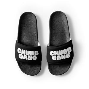 Image of Coal Black - Men’s C.H.U.B.B. GANG Slides