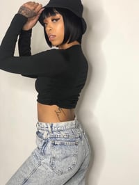 Image 5 of Vintage Lee Stone Wash Jeans