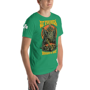 Image of St. Patrick Banisher of Snakes Green T-Shirt