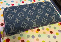 Image 3 of Blue Jean LV Wallet