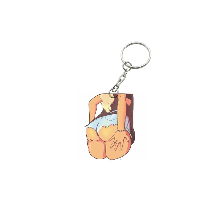 Image of Perfect Peach Key Chain