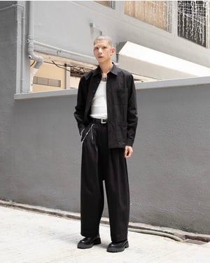 CLAF LEATHER BLACK RAZER BOOT (UNISEX)