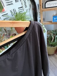 Image 3 of Black liight weight off shoulder dress 