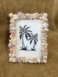 Image 2 of Seashell Picture Frame 3.5” x 5” - 5” x 7” # 2