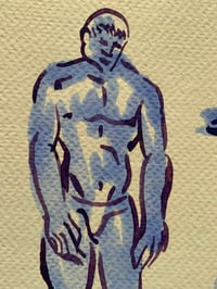 Image 2 of Watercolour ~ Blue Boys Series Vll